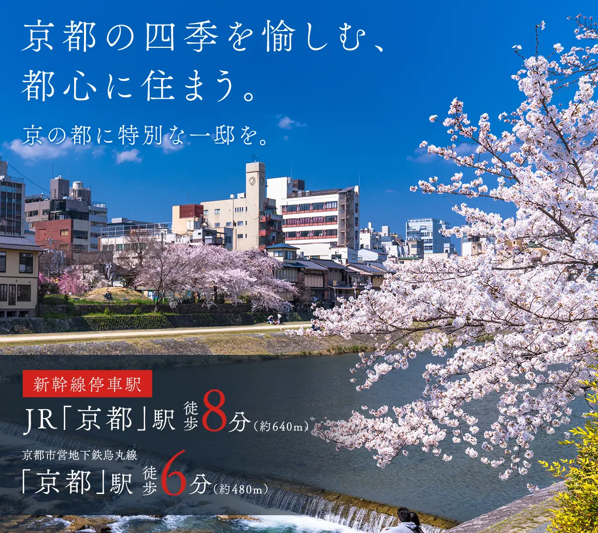 京都駅近、京新都心に住まう。